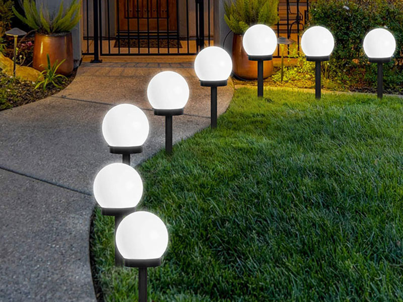 Solar lawn lamp at LED lawn lamp PK